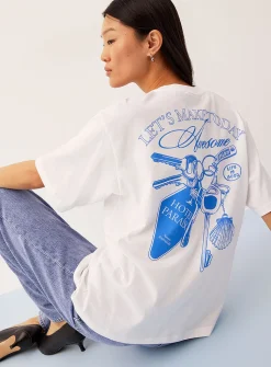 Hotel Paraíso loose-fit printed T-shirt