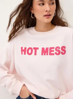 Hot Mess loose sweatshirt