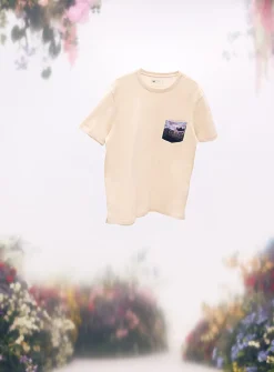 Impressionist pocket T-shirt