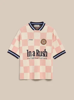 In a Rush checkerboard sweater