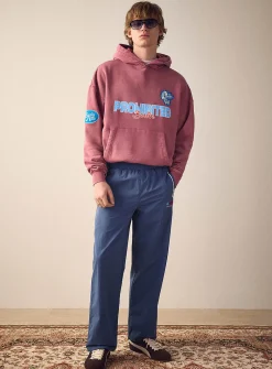In a Rush faded hoodie