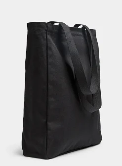 Inga solid zip tote