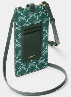 Iphis emerald phone clutch