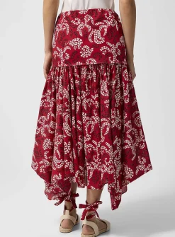 Ivy asymmetrical skirt