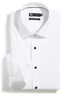 Jacquard bib tuxedo shirt