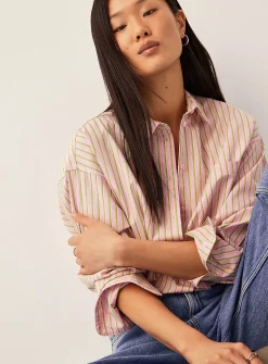 Jamie patch pocket loose shirt