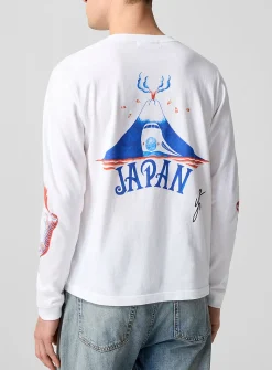 Japanese symbols long-sleeve T-shirt
