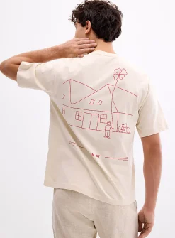 Jett back-drawing T-shirt