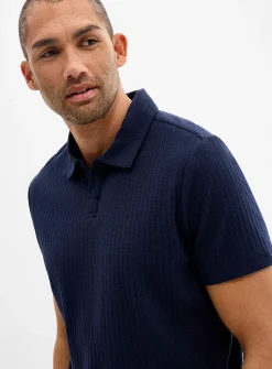 Johnny-collar Luca polo