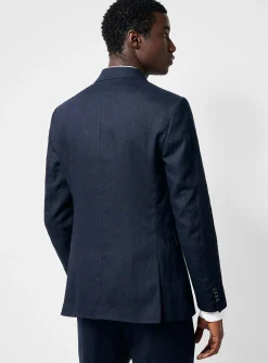 Justin 100% linen blazer