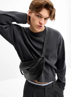 Knitted mesh T-shirt