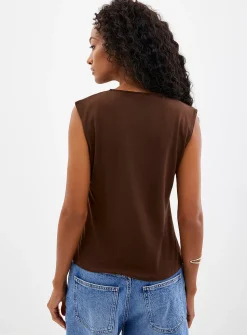Knotted waist cami