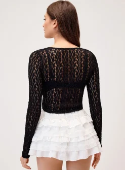 Lace cardigan