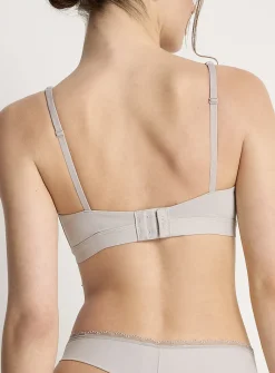 Lace plunge bralette