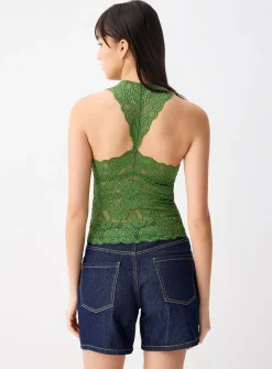 Lace racerback cami