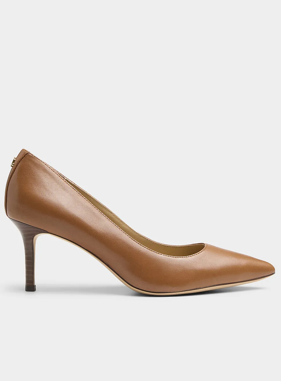 Lanette leather pumps