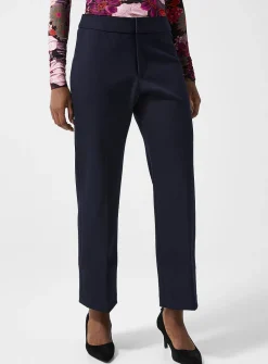 Large cuff straight leg pant
