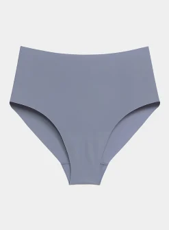 Laser-cut high-waist cheeky panty
