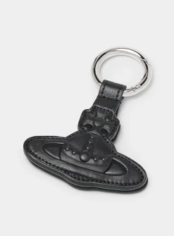 Leather magnetic key chain