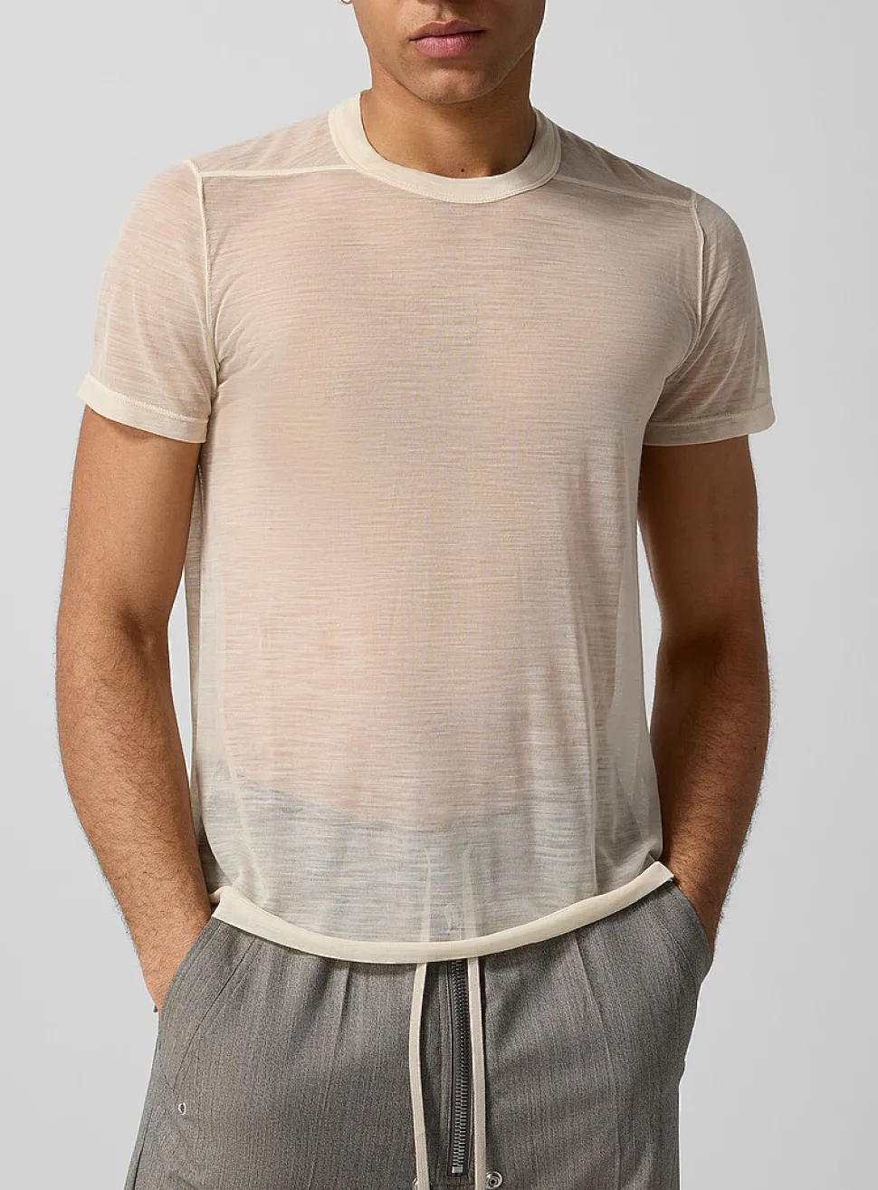 Level sheer T-shirt