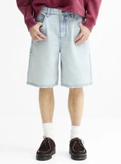 Light blue 10" jort