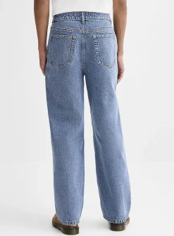 Light blue 5-pocket jean