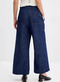 Lightweight cotton and linen jean