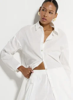 Lightweight cotton loose tunic