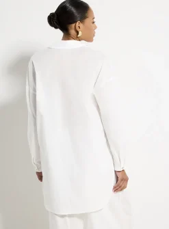 Lightweight cotton loose tunic