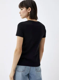 Lightweight jersey crew-neck tee