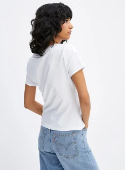 Lightweight jersey crew-neck tee