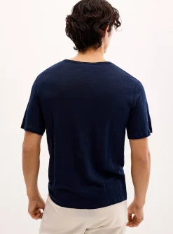 100% linen jersey T-shirt