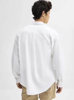 Linen-organic cotton shirt