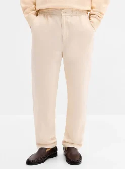 Linen twill pant