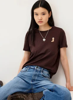 Little embroidery T-shirt