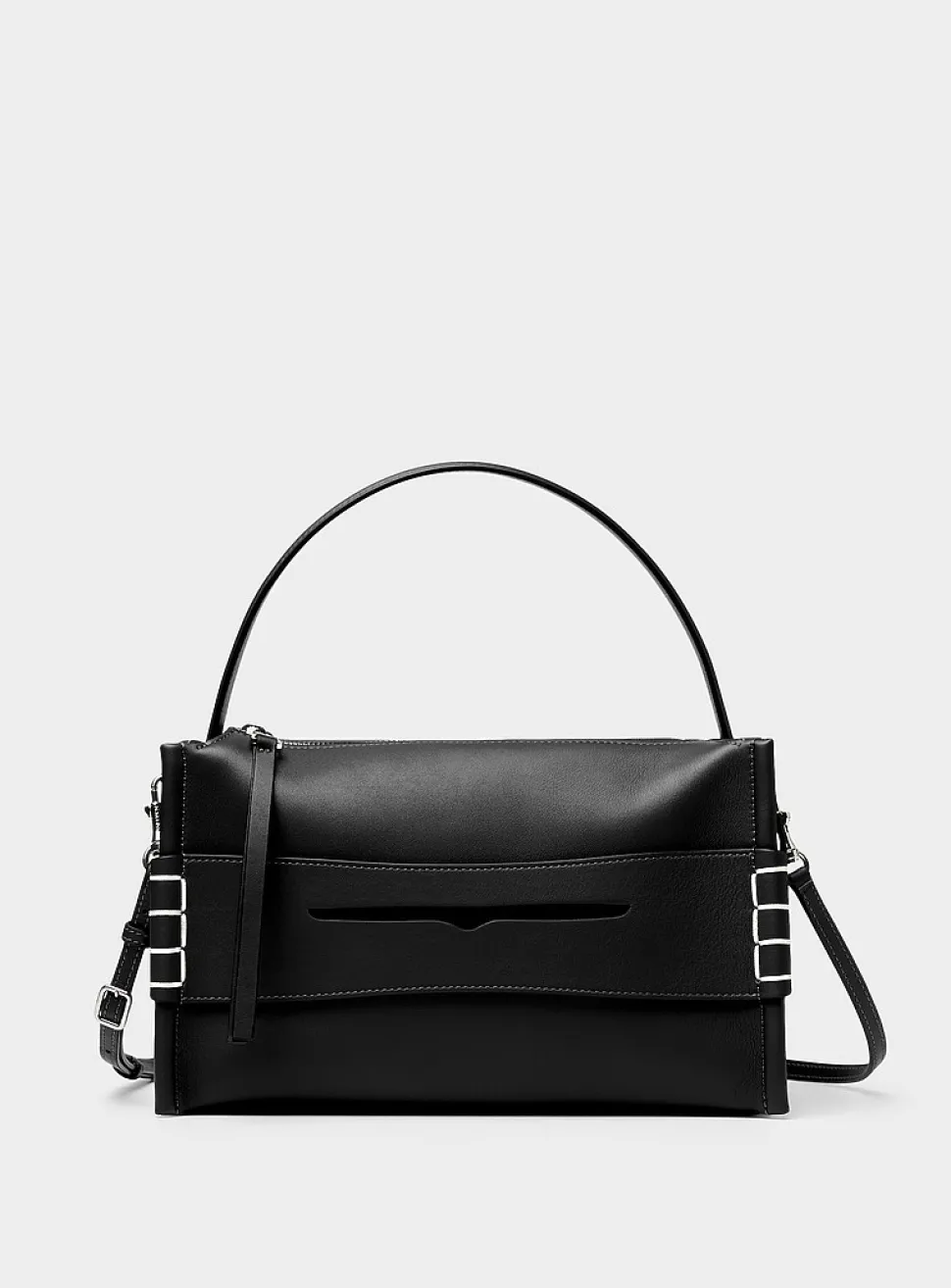 Loafer leather bag