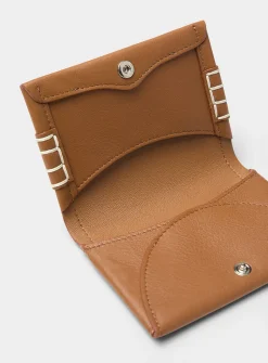Loafer topstitched card case