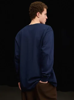 Logo pocket long-sleeve T-shirt