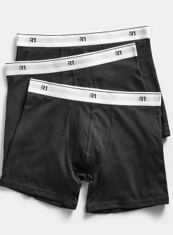 5" logo-waist classic boxer briefs