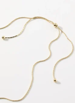 Long metallic tube chain