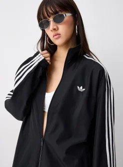 Long striped track jacket