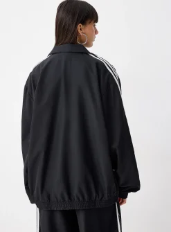 Long striped track jacket