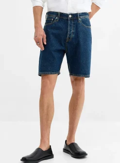 Loose denim Bermudas