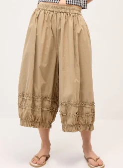 Loose fabric bloomer pant