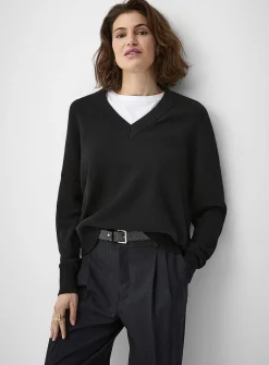 Loose pure cotton sweater