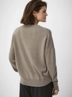 Loose pure cotton sweater