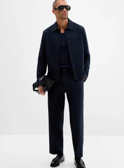Loose stretch twill pant