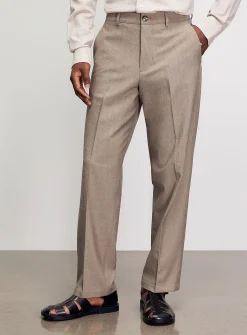 Loose stretch twill pant