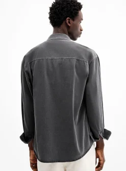 Loose twill shirt