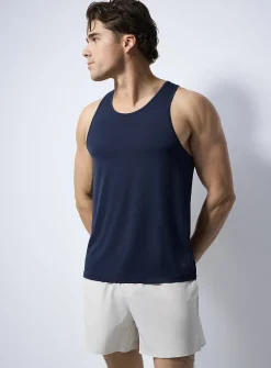 Low armhole micro-perforated tank